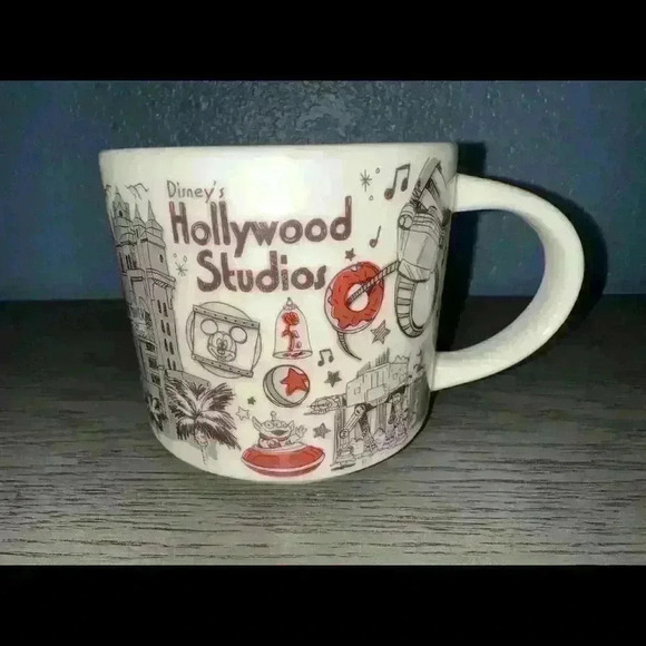 Starbucks Disney Parks Been There Pin Drop Collection 2019 Mugs Set Of 4 No Box - Picture 3 of 5